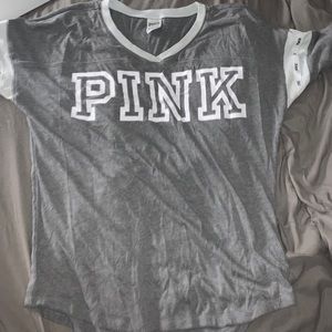 Grey Extra Small PINK T-Shirt
